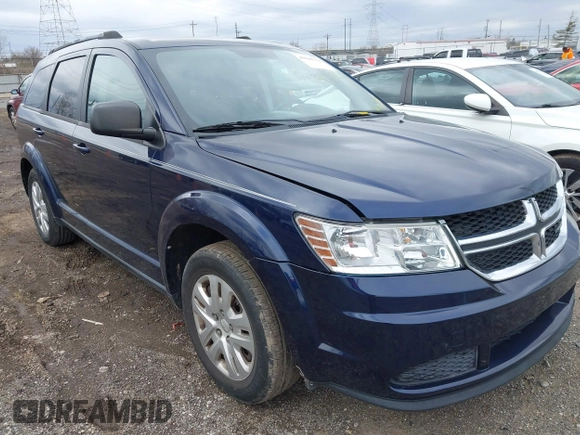 2017 Dodge Journey SE with VIN 3C4PDCAB9HT590394, listed as a IAAI auction lot 41838214 with 71,442 mi miles and . Bid and sale history available at DreamBid. Image 1.