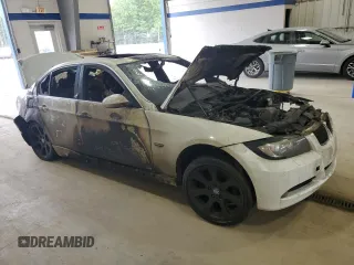2006 BMW 3 Series 330i with VIN WBAVB33526PS16938, listed as a Copart auction lot 58483365 with Not provided miles and Non repairable. Bid and sale history available at DreamBid. Image 4.