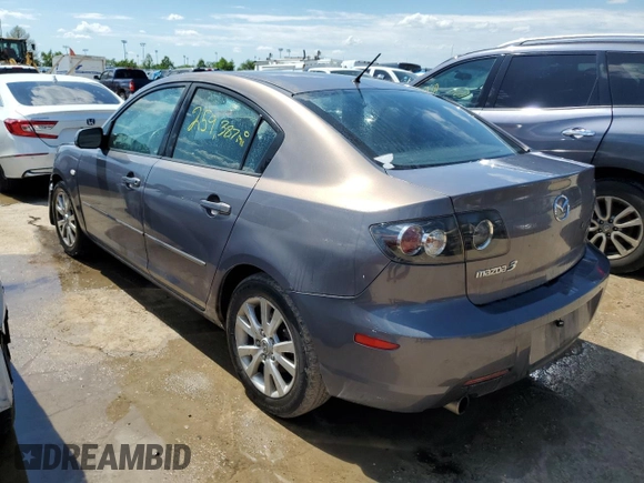 2007 Mazda 3 i Touring with VIN JM1BK12F771613103, listed as a Copart auction lot 52523994 with 259,387 mi miles and Salvage Title. Bid and sale history available at DreamBid. Image 2.
