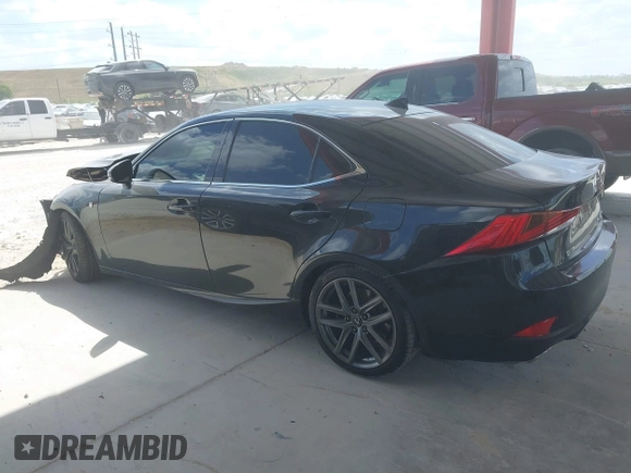 2019 Lexus IS with VIN JTHC81D29K5035258, listed as a IAAI auction lot 41907785 with 51,201 mi miles. Bid and sale history available at carsss.com. Image 15.