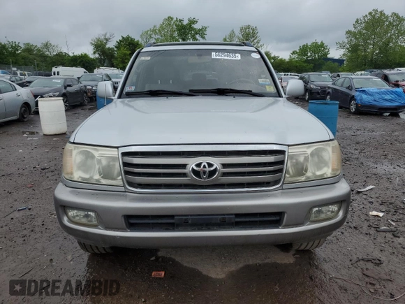 2006 Toyota Land Cruiser z VIN JTEHT05J262087016, wystawiony jako Copart lot #56294635 z przebiegiem 221 315 mil mil oraz Tytuł czysty. Historia ofert i sprzedaży dostępna na DreamBid. Obrazek 5.