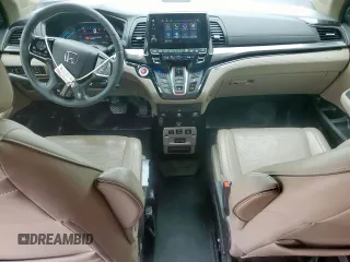 2022 Honda Odyssey Elite with VIN 5FNRL6H93NB066040, listed as a Copart auction lot 60162665 with 36,665 mi miles and Salvage title. Bid and sale history available at DreamBid. Image 8.