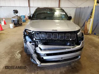 2022 Jeep Compass High Altitude with VIN 3C4NJDCBXNT140459, listed as a Copart auction lot 52163705 with 24,795 mi miles and Salvage title. Bid and sale history available at DreamBid. Image 5.