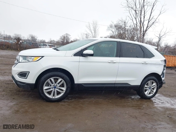 2017 Ford Edge SEL with VIN 2FMPK4J95HBB55940, listed as a IAAI auction lot 41828126 with 63,699 mi miles. Bid and sale history available at carsss.com. Image 14.