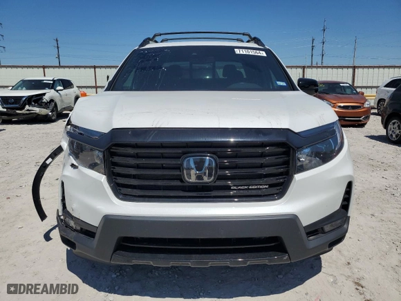 2023 Honda Ridgeline Black Edition with VIN 5FPYK3F85PB018461, listed as a Copart auction lot 71101564 with 0 mi miles and Salvage Title. Bid and sale history available at carsss.com. Image 5.