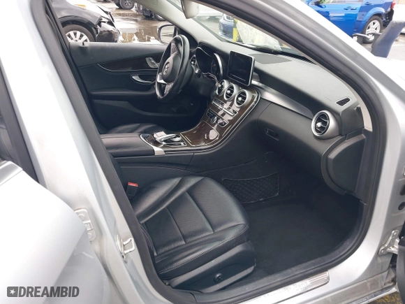 2015 Mercedes-Benz C-Class C 300 with VIN 55SWF4JB0FU094227, listed as a IAAI auction lot 41043240 with 99,337 mi miles. Bid and sale history available at carsss.com. Image 5.
