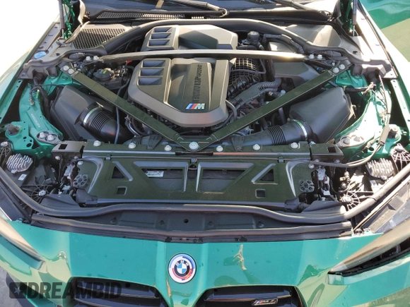 2023 BMW M4 Competition with VIN WBS33AZ0XPCL26211, listed as a Copart auction lot 43287955 with 31,845 mi miles and Salvage Title. Bid and sale history available at carsss.com. Image 12.