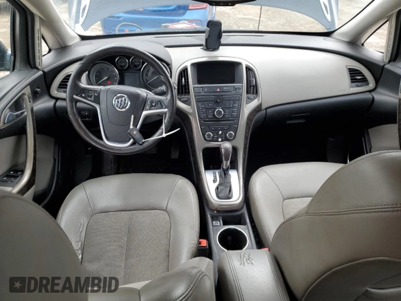 2015 Buick Verano with VIN 1G4PP5SKXF4110704, listed as a Copart auction lot 50593105 with 166,737 mi miles and Salvage Title. Bid and sale history available at carsss.com. Image 8.