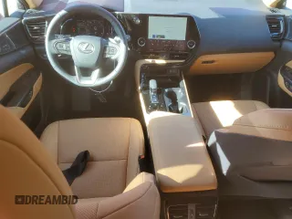 2025 Lexus NX with VIN 2T2GDCAZ0SC020433, listed as a Copart auction lot 47926815 with 3,220 mi miles and Salvage Title. Bid and sale history available at carsss.com. Image 8.