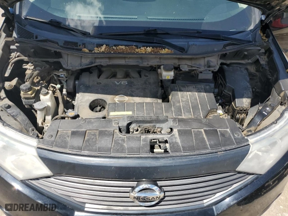 2015 Nissan Quest S with VIN JN8AE2KP2F9134223, listed as a Copart auction lot 55396464 with 114,334 mi miles and Salvage Title. Bid and sale history available at carsss.com. Image 12.