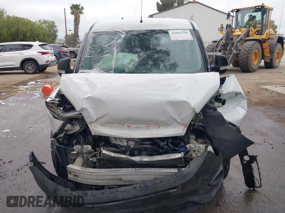 2016 Ram ProMaster City Cargo Tradesman with VIN ZFBERFAT1G6C83075, listed as a IAAI auction lot 42016330 with Not provided miles and . Bid and sale history available at DreamBid. Image 13.