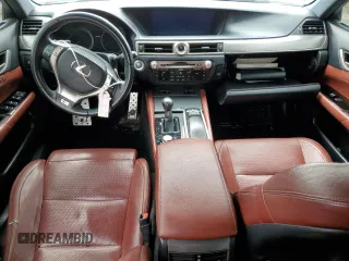 2015 Lexus GS 350 with VIN JTHBE1BL2FA001952, listed as a Copart auction lot 60040415 with 157,586 mi miles and Salvage title. Bid and sale history available at DreamBid. Image 8.