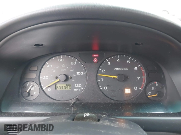 2000 Subaru Forester L with VIN JF1SF6353YH701667, listed as a IAAI auction lot 41499844 with 203,050 mi miles. Bid and sale history available at carsss.com. Image 7.