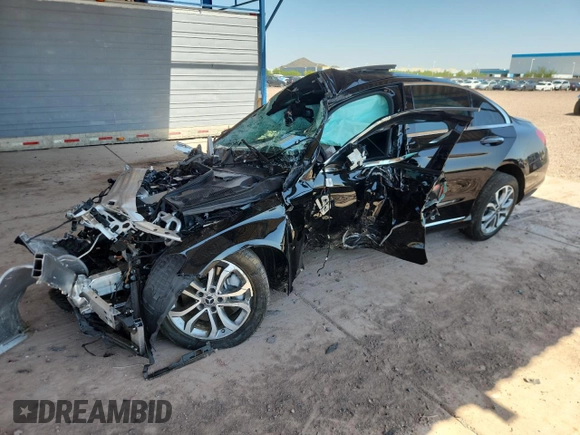 2018 Mercedes-Benz C 300 with VIN 55SWF4JB1JU263552, listed as a Copart auction lot 60669275 with Not provided miles and Non repairable. Bid and sale history available at DreamBid. Image 1.