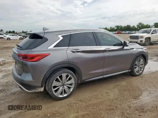 2021 Infiniti QX50 Essential с VIN 3PCAJ5CA4MF101584, выставлен на аукционе Copart как лот 61019415 с пробегом 54 939 миль миль и Списание • Salvage title. История ставок и продаж доступна на DreamBid. Изображение 3.