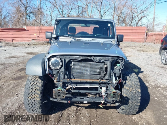 2013 Jeep Wrangler Sport with VIN 1C4AJWAG1DL595509, listed as a IAAI auction lot 41814406 with 59,263 mi miles and . Bid and sale history available at DreamBid. Image 13.