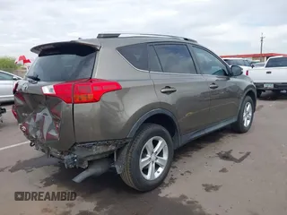 2013 Toyota RAV4 XLE with VIN 2T3WFREV4DW054646, listed as a IAAI auction lot 42014698 with 91,828 mi miles. Bid and sale history available at carsss.com. Image 4.