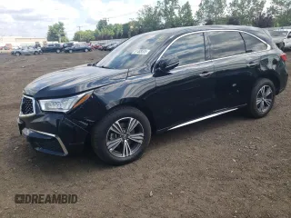 2017 Acura MDX with VIN 5FRYD4H38HB042327, listed as a Copart auction lot 61488535 with 83,608 mi miles and Salvage title. Bid and sale history available at DreamBid. Image 1.