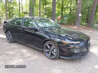 2024 Honda Accord Sport with VIN 1HGCY2F50RA016857, listed as a IAAI auction lot 42445334 with 8,857 mi miles and . Bid and sale history available at DreamBid. Image 1.