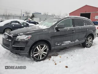 2014 Audi Q7 3.0L with VIN WA1CGCFE6ED017070, listed as a Copart auction lot 86173654 with 199,811 mi miles and Salvage Title. Bid and sale history available at carsss.com. Image 1.