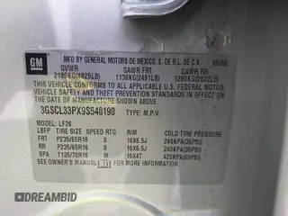 2009 Saturn VUE XE z VIN 3GSCL33PX9S540190, wystawiony jako IAAI lot #42086666 z przebiegiem 171 519 mil mil oraz . Historia ofert i sprzedaży dostępna na DreamBid. Obrazek 9.