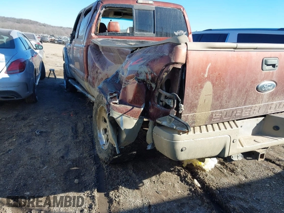 2008 Ford Super Duty F-250 SRW XL with VIN 1FTSW21R68EB29827, listed as a IAAI auction lot 41686828 with 89,579 mi miles. Bid and sale history available at carsss.com. Image 6.