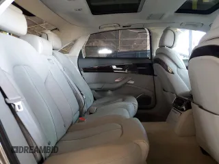 2012 Audi A8 with VIN WAURVAFD0CN028037, listed as a Copart auction lot 61004815 with 97,424 mi miles and Salvage title. Bid and sale history available at DreamBid. Image 10.