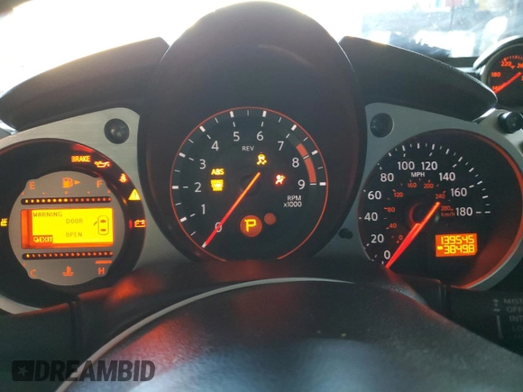 2011 Nissan 370Z Touring with VIN JN1AZ4EH9BM554829, listed as a Copart auction lot 88817055 with 139,545 mi miles and Salvage Title. Bid and sale history available at carsss.com. Image 9.