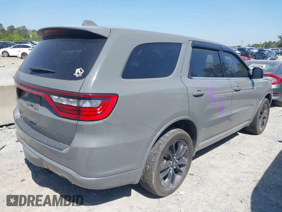 2022 Dodge Durango SXT with VIN 1C4RDJAG6NC129900, listed as a IAAI auction lot 42011019 with 47,484 mi miles and . Bid and sale history available at DreamBid. Image 4.