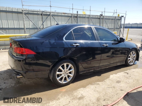 2007 Acura TSX with VIN JH4CL96887C017190, listed as a Copart auction lot 48474485 with 113,107 mi miles and Non Repairable. Bid and sale history available at carsss.com. Image 3.