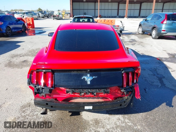 2016 Ford Mustang V6 with VIN 1FA6P8AM7G5201452, listed as a IAAI auction lot 40831733 with 97,592 mi miles and . Bid and sale history available at carsss.com. Image 17.