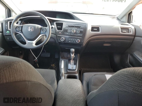 2013 Honda Civic LX с VIN 19XFB2F56DE015280, выставлен на аукционе Copart как лот 79644193 с пробегом 57 161 миль миль и Списание • Salvage title. История ставок и продаж доступна на DreamBid. Изображение 8.