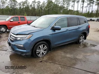 2016 Honda Pilot EX-L with VIN 5FNYF5H71GB035366, listed as a Copart auction lot 51215415 with 117,941 mi miles and Salvage title. Bid and sale history available at DreamBid. Image 1.