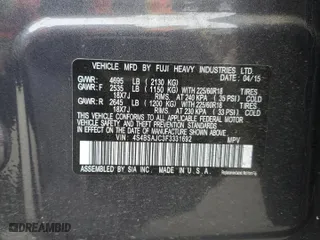 2015 Subaru Outback 2.5i Limited with VIN 4S4BSAJC3F3331692, listed as a Copart auction lot 54546965 with 229,322 mi miles and Salvage Title. Bid and sale history available at carsss.com. Image 13.