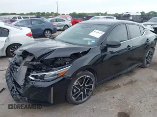 2024 Nissan Sentra SR with VIN 3N1AB8DV4RY255002, listed as a IAAI auction lot 42461623 with 19,189 mi miles and . Bid and sale history available at DreamBid. Image 2.