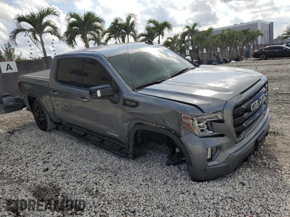 2020 GMC Sierra 1500 Elevation with VIN 3GTP8CEDXLG429702, listed as a Copart auction lot 50193485 with 30,797 mi miles and Salvage Title. Bid and sale history available at DreamBid. Image 4.