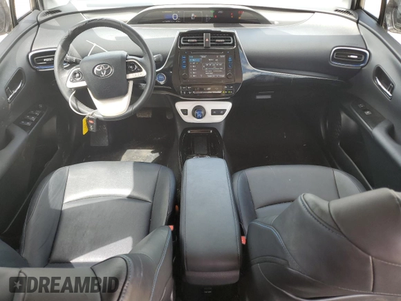 2017 Toyota Prius Two with VIN JTDKARFU5H3536196, listed as a Copart auction lot 53758985 with 116,757 mi miles and Salvage Title. Bid and sale history available at DreamBid. Image 8.