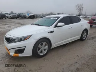 2015 Kia Optima LX with VIN KNAGM4A77F5528987, listed as a Copart auction lot 43385535 with 139,298 mi miles and Salvage title. Bid and sale history available at DreamBid. Image 1.