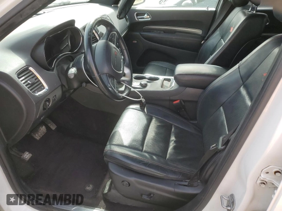 2017 Dodge Durango R/T with VIN 1C4SDHCT7HC606312, listed as a Copart auction lot 49839755 with 210,507 mi miles and Clean title. Bid and sale history available at DreamBid. Image 7.