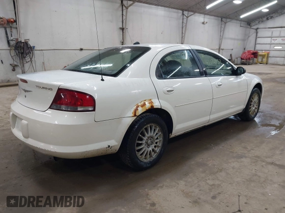 2005 Chrysler Sebring Touring with VIN 1C3EL56RX5N637413, listed as a IAAI auction lot 42176952 with 134,447 mi miles and . Bid and sale history available at DreamBid. Image 4.