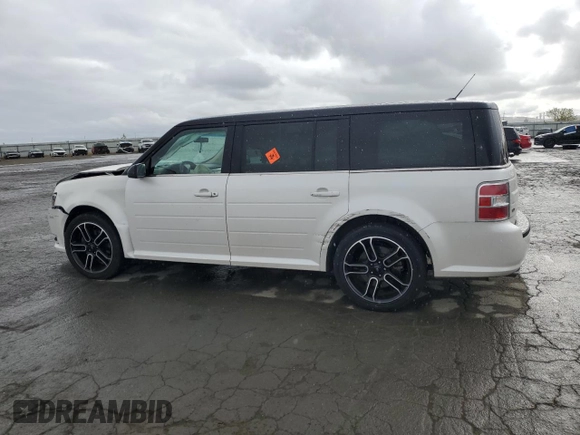 2014 Ford Flex SEL z VIN 2FMGK5C84EBD45430, wystawiony jako Copart lot #53736915 z przebiegiem 153 249 mil mil oraz Szkody całkowita. Historia ofert i sprzedaży dostępna na DreamBid. Obrazek 2.