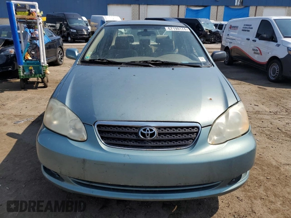 2005 Toyota Corolla CE with VIN 1NXBR32E65Z472336, listed as a Copart auction lot 67199174 with 135,535 mi miles and Clean Title. Bid and sale history available at DreamBid. Image 5.