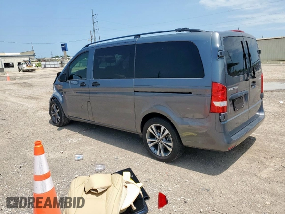 2023 Mercedes-Benz Metris с VIN W1WV0FEY6P4312984, выставлен на аукционе Copart как лот 61163905 с пробегом 8 092 миль миль и Списание • Salvage title. История ставок и продаж доступна на DreamBid. Изображение 2.