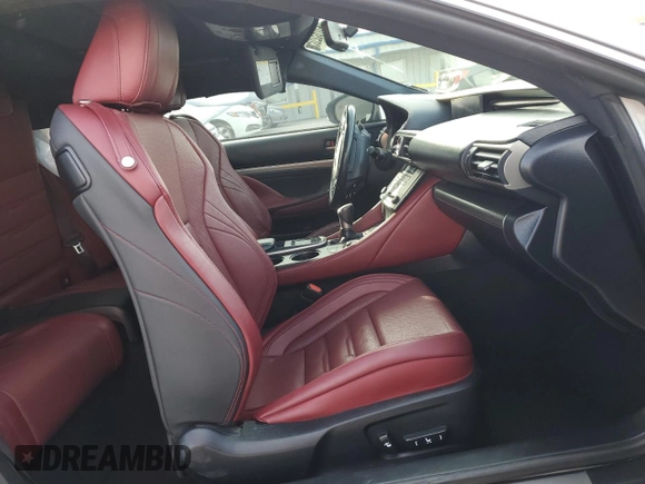 2015 Lexus RC 350 F Sport with VIN JTHHE5BC2F5005400, listed as a Copart auction lot 45763205 with 121,172 mi miles and Non Repairable. Bid and sale history available at DreamBid. Image 7.