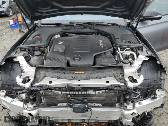 2022 Mercedes-Benz E 53 AMG with VIN W1KZF6BB1NB030505, listed as a Copart auction lot 52045715 with 30,649 mi miles and Salvage Title. Bid and sale history available at DreamBid. Image 11.