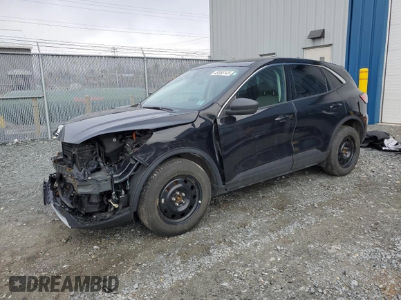 2022 Ford Escape SE Hybrid with VIN 1FMCU9BZ2NUB12229, listed as a Copart auction lot 49366145 with 107,970 mi miles and Salvage Title. Bid and sale history available at carsss.com. Image 1.