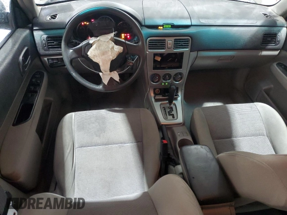 2006 Subaru Forester X with VIN JF1SG63656H724371, listed as a Copart auction lot 58783475 with 194,856 mi miles and Salvage title. Bid and sale history available at DreamBid. Image 8.