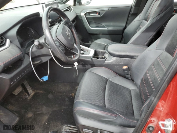 2022 Toyota RAV4 Prime XSE with VIN JTMFB3FV7ND091681, listed as a Copart auction lot 45671395 with NaN miles and Salvage Title. Bid and sale history available at carsss.com. Image 7.