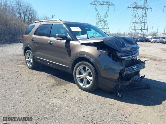 2015 Ford Explorer Limited with VIN 1FM5K8F88FGA82132, listed as a IAAI auction lot 41827695 with NaN miles. Bid and sale history available at carsss.com. Image 1.