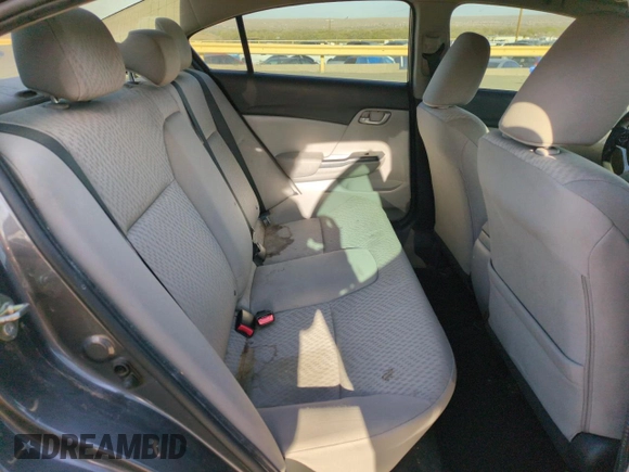 2015 Honda Civic Sedan LX with VIN 2HGFB2F58FH520309, listed as a Copart auction lot 51948955 with 139,775 mi miles and Salvage Title. Bid and sale history available at carsss.com. Image 10.